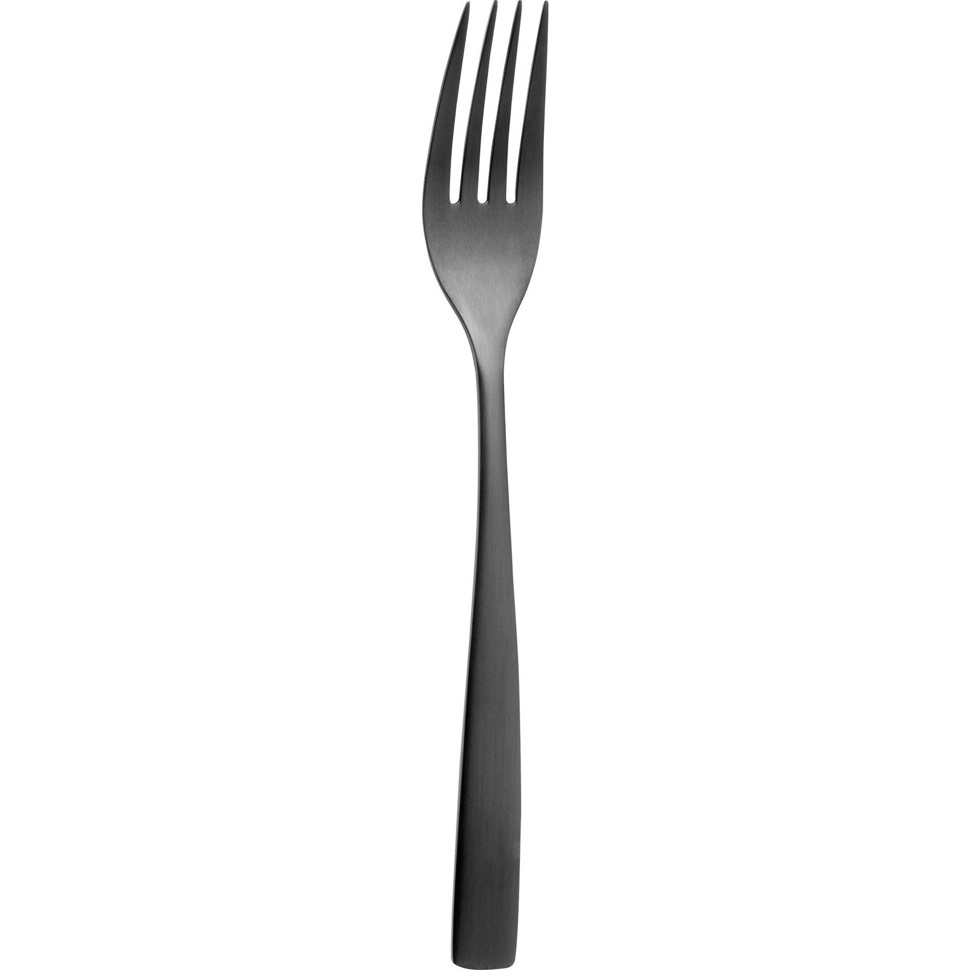 Besteckserie "MiCo Mixed Colors" satin Kuchengabel "Black"